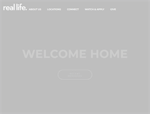 Tablet Screenshot of myreallife.org